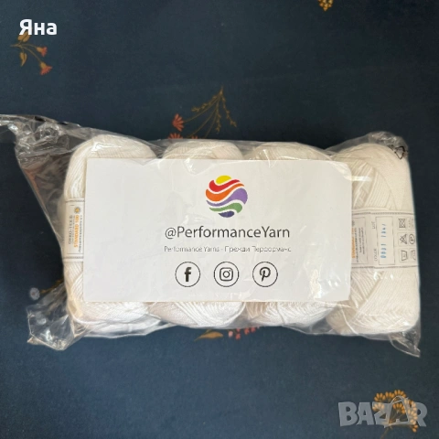 Прежда "Cotton Mate" на PerformanceYearn, 50% памук, 50% акрил, 8кълба