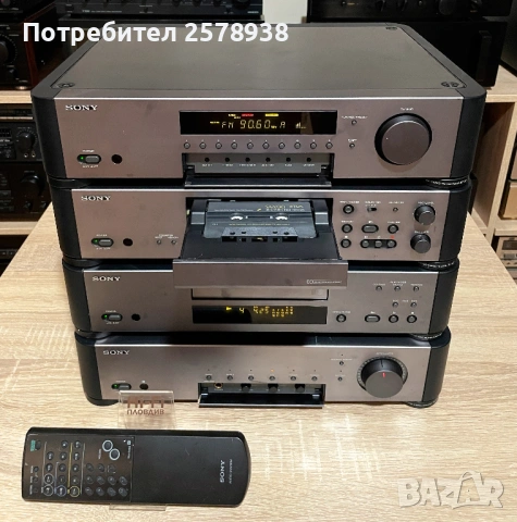 SONY Сет: TA-S7 + CDP-S7 + TC-S7+ ST-S7 Дека е тръглав !!!, снимка 7 - Аудиосистеми - 53289169