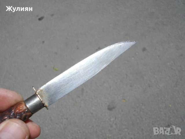 СТАР БЪЛГАРСКИ НОЖ НОЖЧЕ, снимка 5 - Антикварни и старинни предмети - 50838760