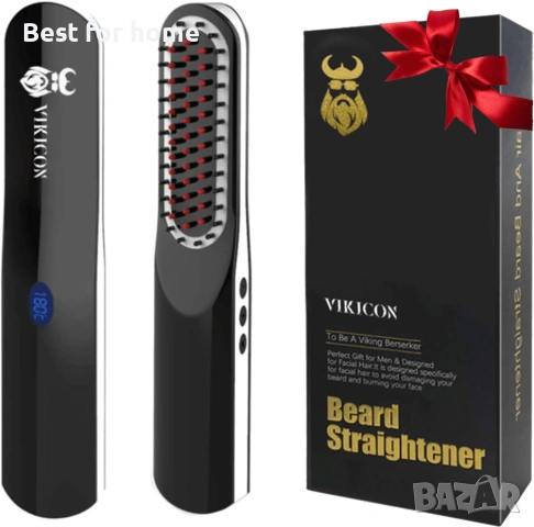 Преса за брада, гребен за изправяне на брада 