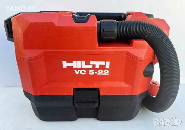 Hilti VC 5-22 Nuron - Акумулаторна прахосмукачка 22V, снимка 2 - Други инструменти - 52940535
