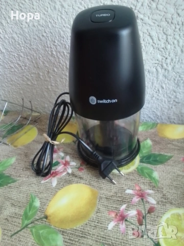 Нов мини чопър - компактен и удобен за кухнята, снимка 4 - Кухненски роботи - 53344349