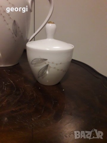 Немски порцелан Bavaria чайник със захарница и каничка за мляко , снимка 3 - Аксесоари за кухня - 31946192