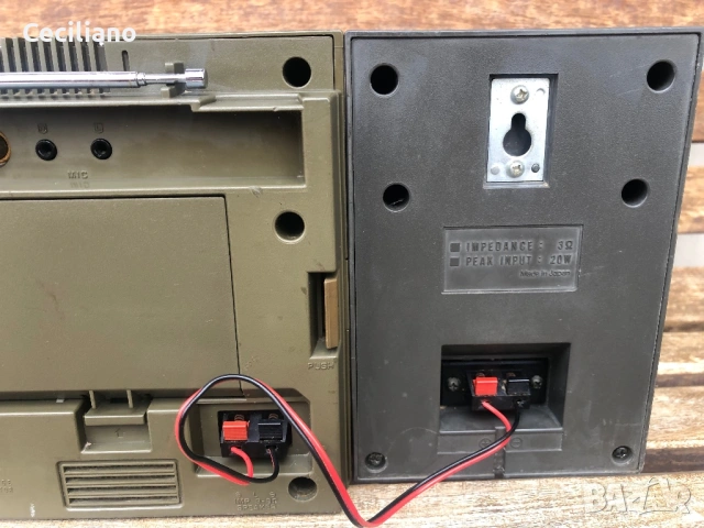 Радиокасетофон Panasonic RX-C60, снимка 11 - Радиокасетофони, транзистори - 54083313