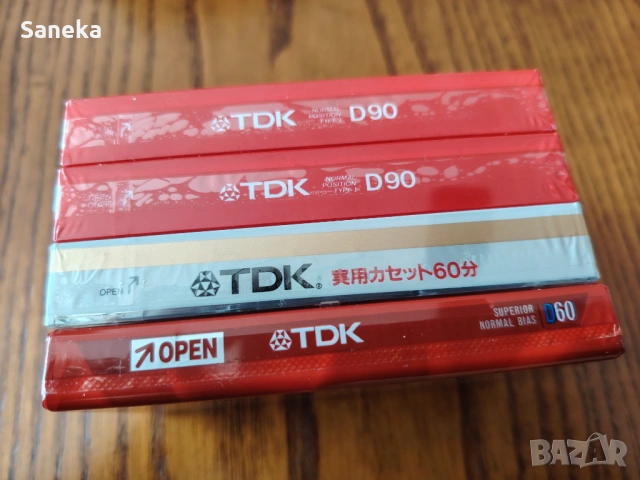 TDK D 60,90, снимка 4 - Аудио касети - 36478499