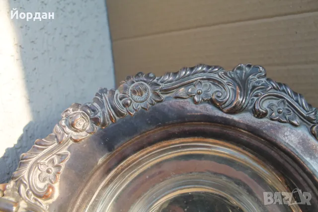 Посребрена масивна фруктиера, снимка 9 - Други - 47764621