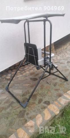 Детска  градинска люлка тип столче със сенник  , снимка 2 - Детски люлки - 52364061