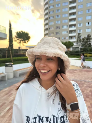 Унисекс шапка тип пух, снимка 2 - Шапки - 47630593