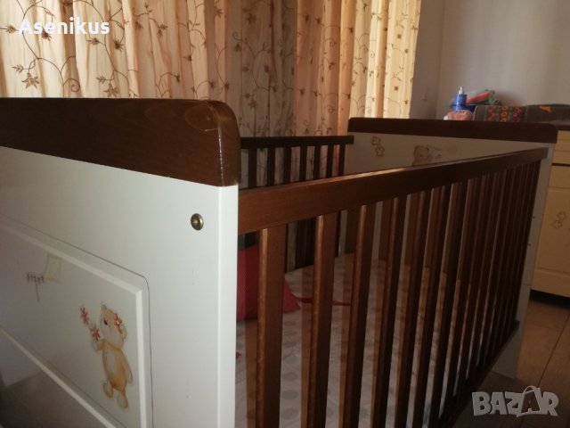 кошара детско легло скрин повивалник, снимка 8 - Мебели за детската стая - 33742151
