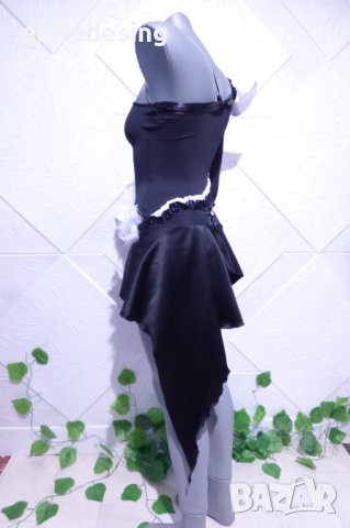 Детска рокля за латино танци в черно и бяло, снимка 8 - Детски рокли и поли - 38925800