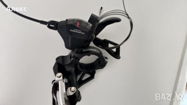 Shimano Deore - команда и преден дерайльор, снимка 2 - Части за велосипеди - 38007714