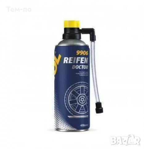 Спрей за помпене на гуми MANNOL Reifen Doctor 9906 – 450ml