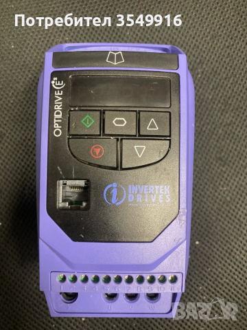Честотен регулатор(инвертор)OPTIDRIVE 0,75кw 220V AC, снимка 3 - Други машини и части - 52350146