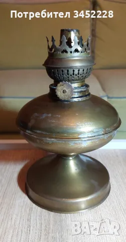 лампа газена месинг за колекционери , снимка 3 - Антикварни и старинни предмети - 49875076