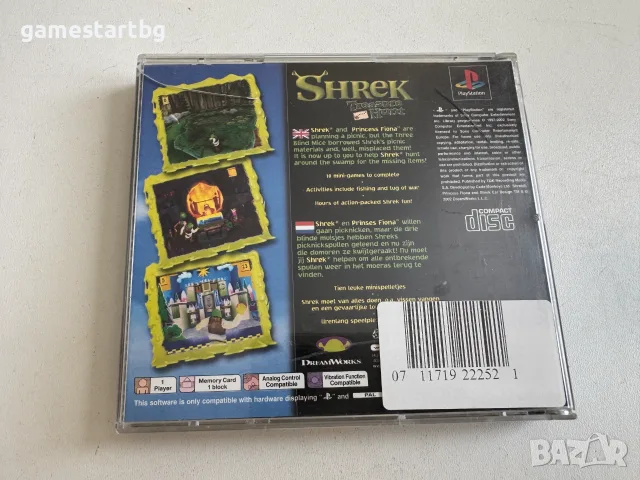 Shrek Treasure Hunt за PS1, снимка 2 - Игри за PlayStation - 49349105
