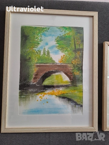 Картини маслен пастел , снимка 2 - Картини - 54130725