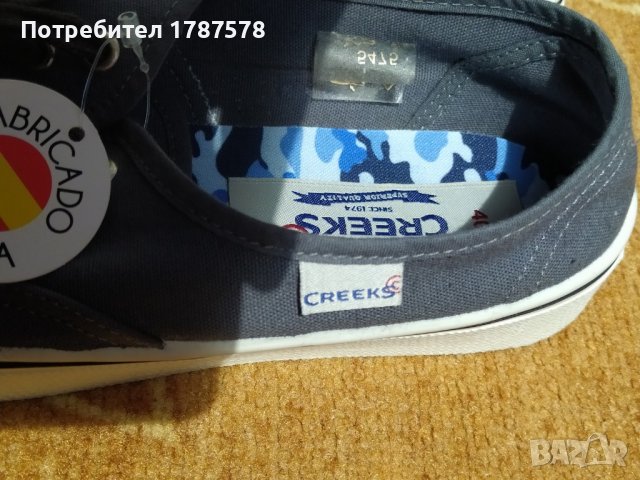 ❗️❗️❗️ 60% намаление ❗️❗️❗️ за нови дамски спортни обувки CREEKS, произведени в Испания, снимка 4 - Кецове - 36625398
