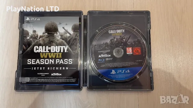 Call of Duty: WWII Steelbook, снимка 2 - Игри за PlayStation - 49791023