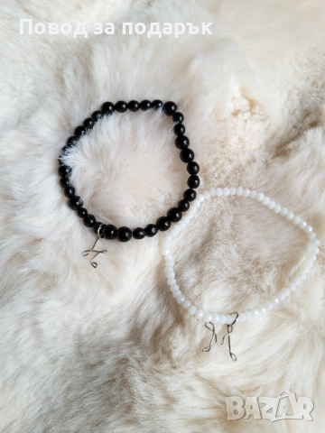 Гривни за двойки с бувки, снимка 2 - Гривни - 53286812