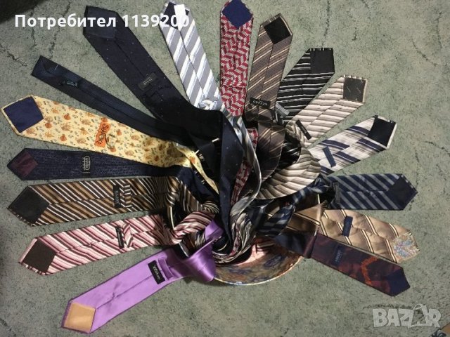 луксозни вратовръзки 15бр Kenzo Azzaro Zara Les Shadoks Burton Dupont , снимка 13 - Други - 17154731