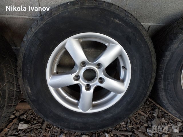 Гуми с джанти от Kia Sorento | Michelin 245 / 70 / B 16, снимка 5 - Гуми и джанти - 42812061