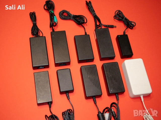 Всякакви адаптери 18V 4A 19V 4.74A 12V 7.5A 24V 1.5A употребявани