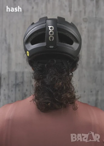 Каска велосипедна POC Omne Air MIPS - 1037 Uranium Black Matt, р-р М /54-59/, снимка 6 - Спортна екипировка - 50877383