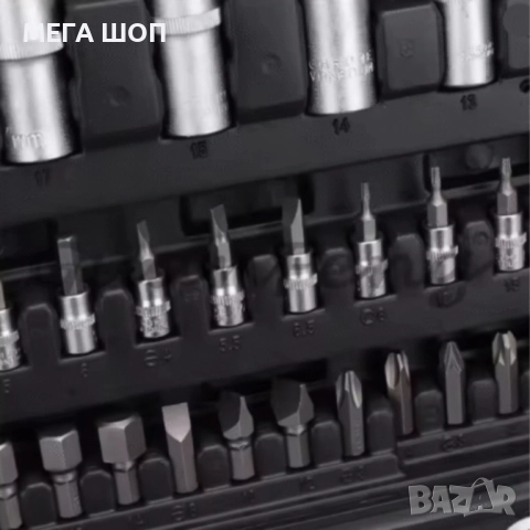 Куфар с инструменти 108 части - Гедоре, снимка 3 - Куфари с инструменти - 52682762