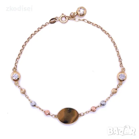 Златна дамска гривна 2,73гр. 19см. 14кр. проба:585 модел:3218-2