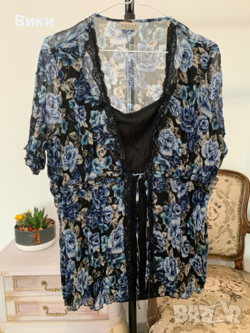 Дамска блуза в размер ХЛ, снимка 4 - Тениски - 44670465