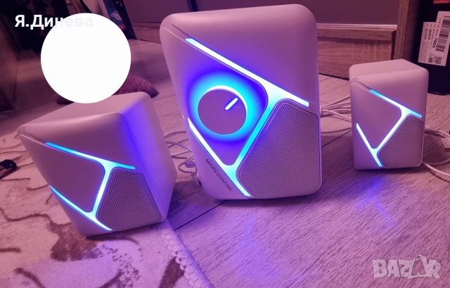 Колонки за настолен компютър Marsgaming , снимка 2 - За дома - 54191233