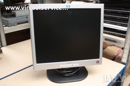 LCD 17" Mонитори HP1702 перфектни (6м. гаранция) - 10лв, снимка 2 - Монитори - 29443493