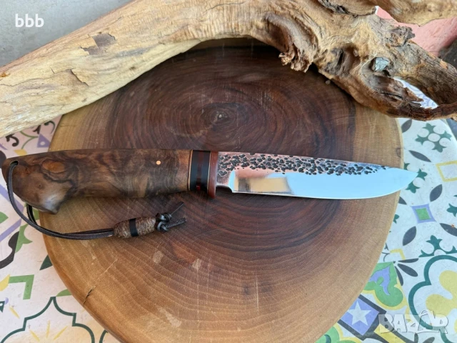 Ловен нож ръчна изработка N690co, снимка 3 - Ножове - 50645724