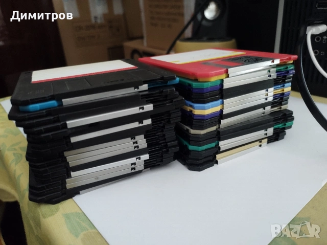 38 броя Floppy дискети лот