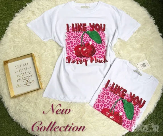 памучни дамски тениски , снимка 4 - Тениски - 50332320