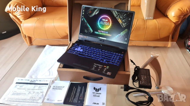 Asus TUF A15 – 15.6" Full HD / 144hz / 512GB NVME /RAM 16GB /Нов / В гаранция 1г., снимка 8 - Лаптопи за игри - 52370155