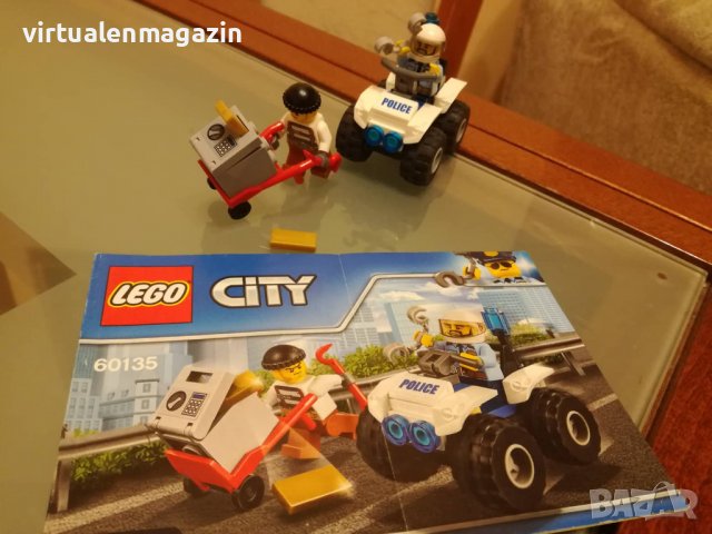 Конструктор Лего - модел LEGO City 60135 - ATV Arrest, снимка 1 - Конструктори - 38235717