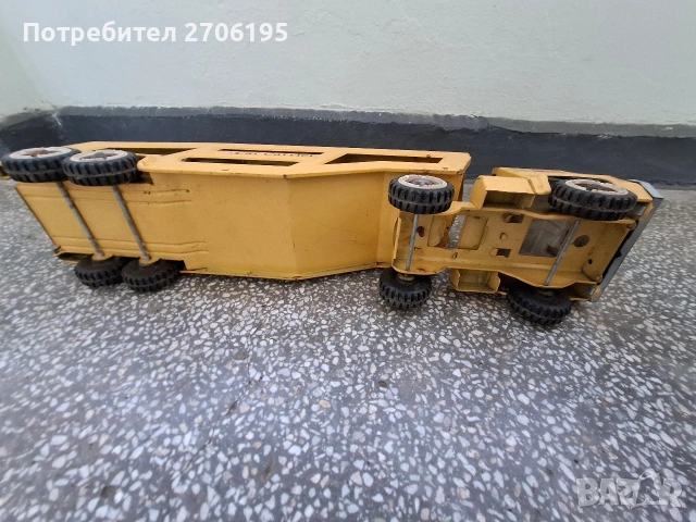 Винтидж метално камионче Тонка , снимка 9 - Колекции - 54331673