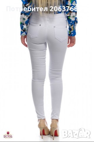Бял панталон, снимка 3 - Панталони - 42772441