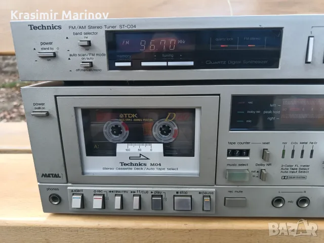 Technics RS-M04 & Technics ST-C04, снимка 2 - Аудиосистеми - 49720313
