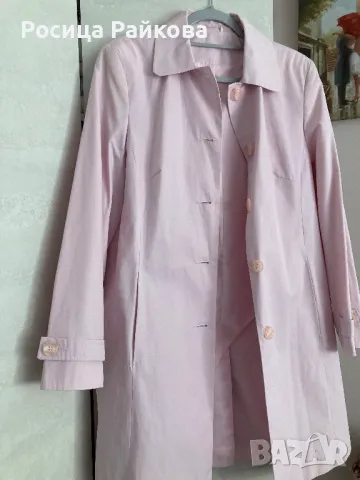 Дамски розов шлифер, 44размер, снимка 1