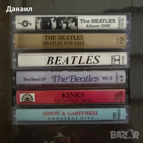 Студийни аудио касети-“THE BEATLES “…, снимка 2 - Аудио касети - 54233075