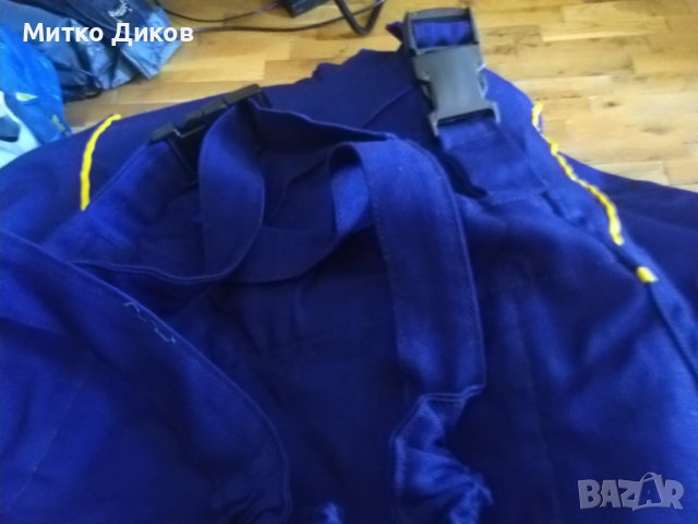Работен панталон с тиранти- ластик в ханша нов размер ХЛ, снимка 13 - Панталони - 44405470