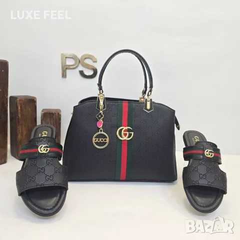 Gucci 🤍Дамски Чехли , снимка 5 - Чехли - 55729197