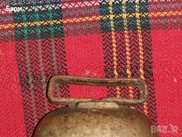 Антична швейцарска  камбана за крава , снимка 14 - Антикварни и старинни предмети - 37295925