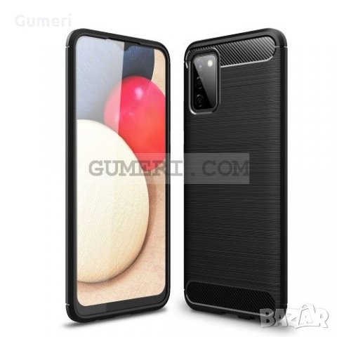 Samsung Galaxy A02s Карбонов удароустойчив гръб , снимка 2 - Калъфи, кейсове - 31814907