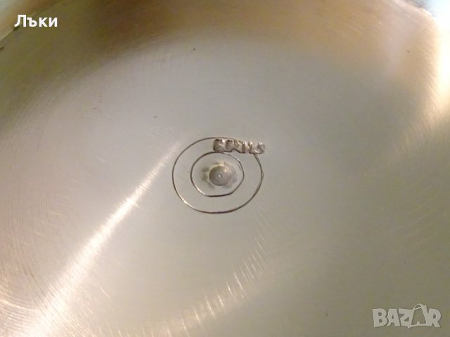 Английска бронзова кана 1 кг.,маркирана. , снимка 9 - Антикварни и старинни предмети - 36772299