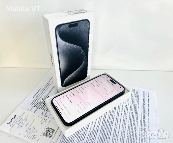 Като НОВ! iPhone 15 Pro Max 256GB Black Titanium ГАРАНЦИЯ!, снимка 6 - Apple iPhone - 52858270