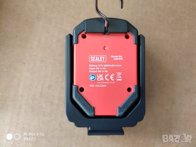 SEALEY LED ПРЕЗАРЕЖДАЩ СЕ ФЕНЕР ЛАМПА 1000ЛУМЕНА.NightSearcher ПРЕЗАРЕЖДАЩ СЕ ФЕНЕР ЛАМПА 500 ЛУMEHA, снимка 2 - Други - 52946744