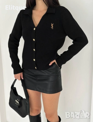 жилетки плетиво ysl saint laurent , снимка 7 - Жилетки - 52606264